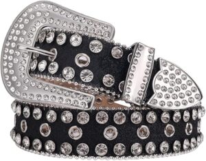 Cinturón Brillante Con Diamantes